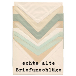 Echte alte Briefumschläge Kategorie.